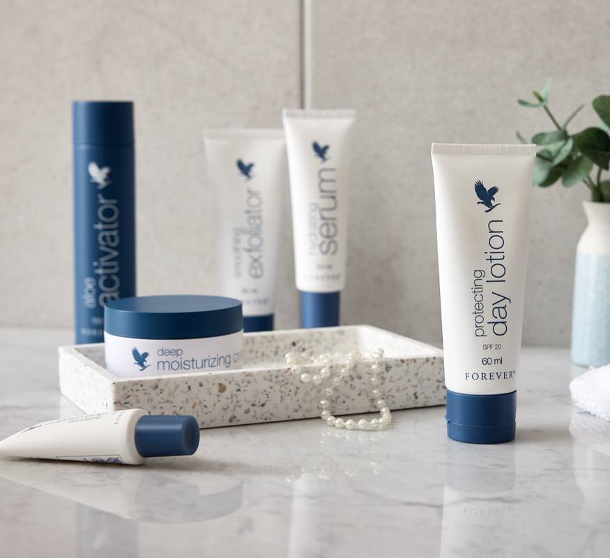 Forever tilbyr produkter for hudpleie, hårpleie, kosttilskudd, trening og vektkontroll.
