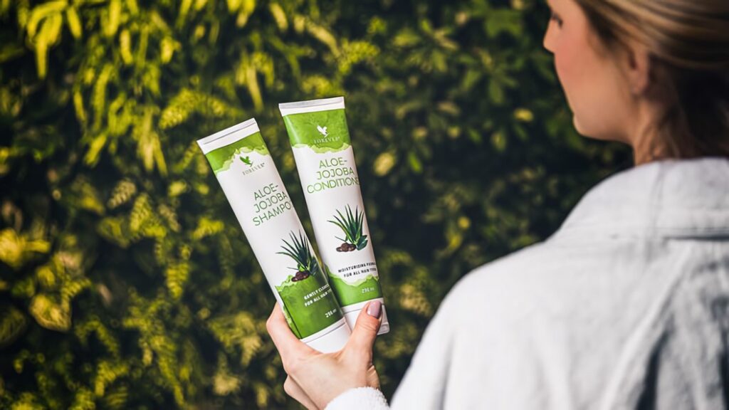 Hårfint med Aloe-Jojoba Shampoo & Conditioner
